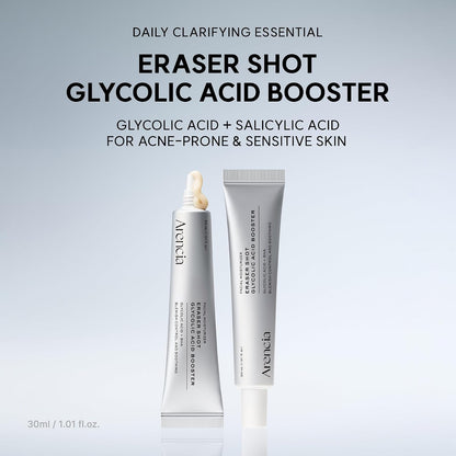 Arencia Eraser Shot Glycolic Acid Booster Serum and Soothing Cream