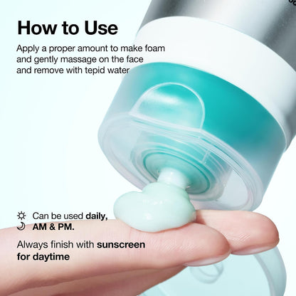 Anua PDRN Hyaluronic Acid Moisturizing Cleansing Foam 150ml
