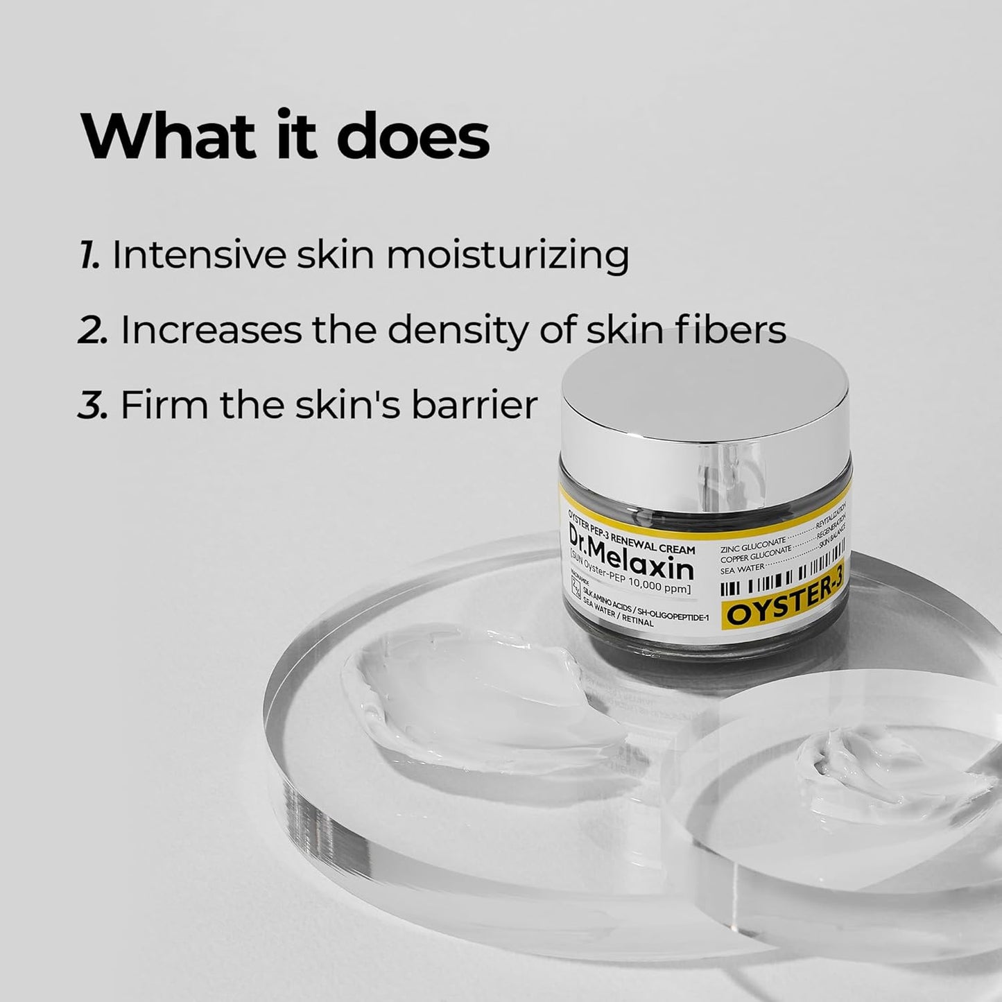 Dr.Melaxin Oyster Pep3 Renewal Cream – 50ml / 1.69 fl oz 🐚✨