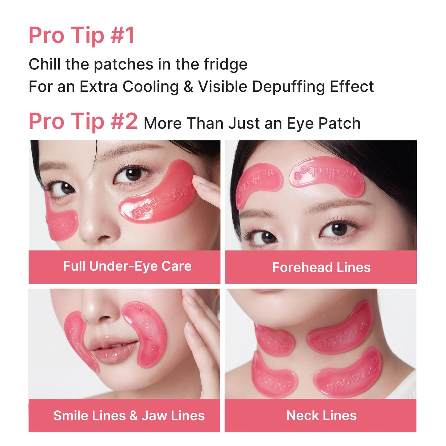 Medicube PDRN Pink Collagen Jelly Eye Mask