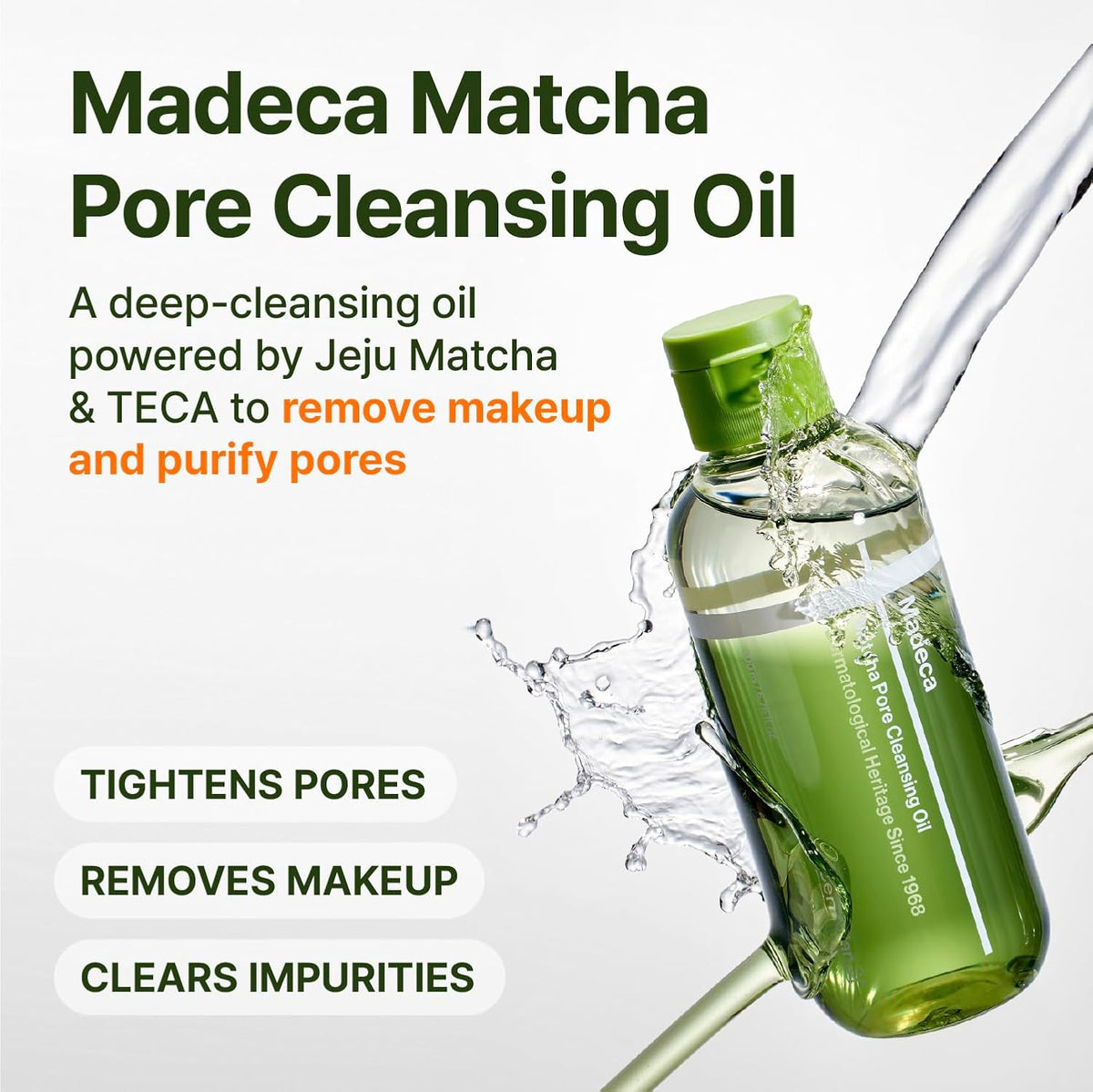 CENTELLIAN 24 Madeca Time Reverse Cream +Matcha Cleansing Oil+Peeling Gel Bundle (1.69+6.76+5.07 fl oz)Korean Skin Care Set for Deep Cleansing, Gentle Exfoliation, Firming & Wrinkle Care with Centella