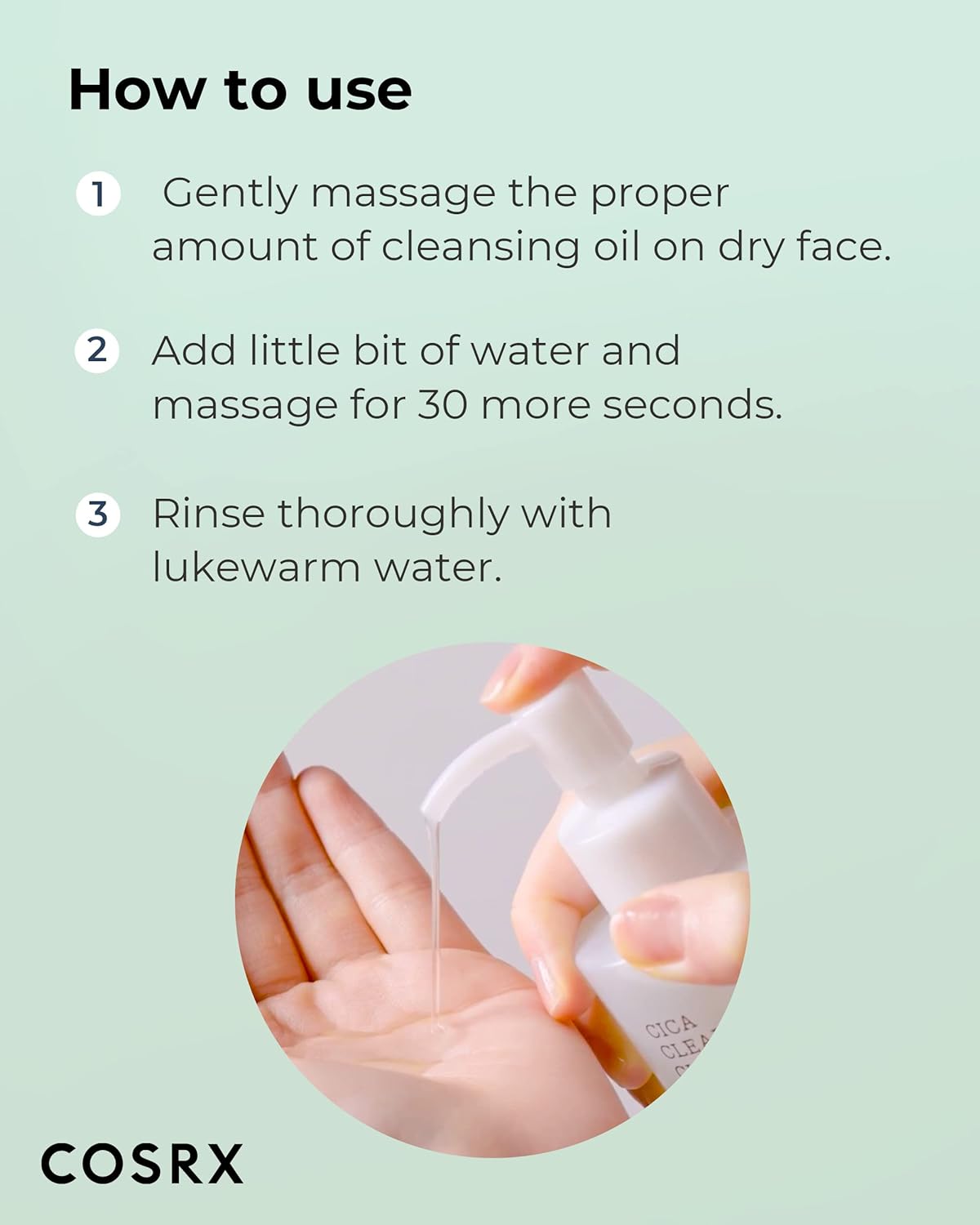 [COSRX] Cica Clear Cleansing Oil 200ml