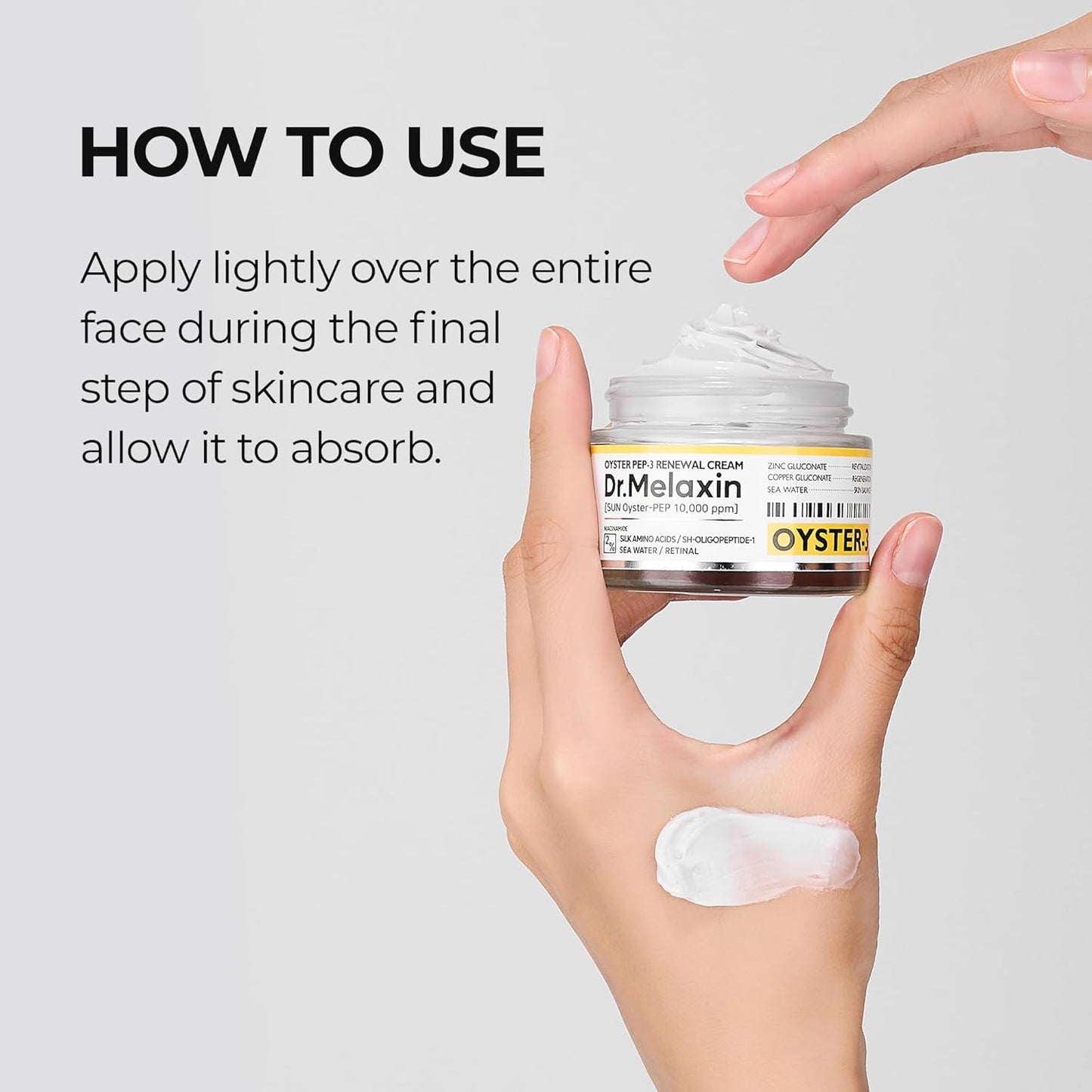 Dr.Melaxin Oyster Pep3 Renewal Cream – 50ml / 1.69 fl oz 🐚✨