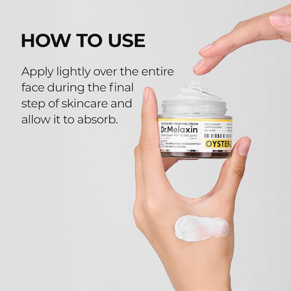 Dr.Melaxin Oyster Pep3 Renewal Cream – 50ml / 1.69 fl oz 🐚✨