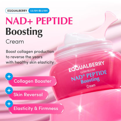 EQQUALBERRY NAD+ Peptide Boosting Cream (1.69 fl.oz / 50ml)