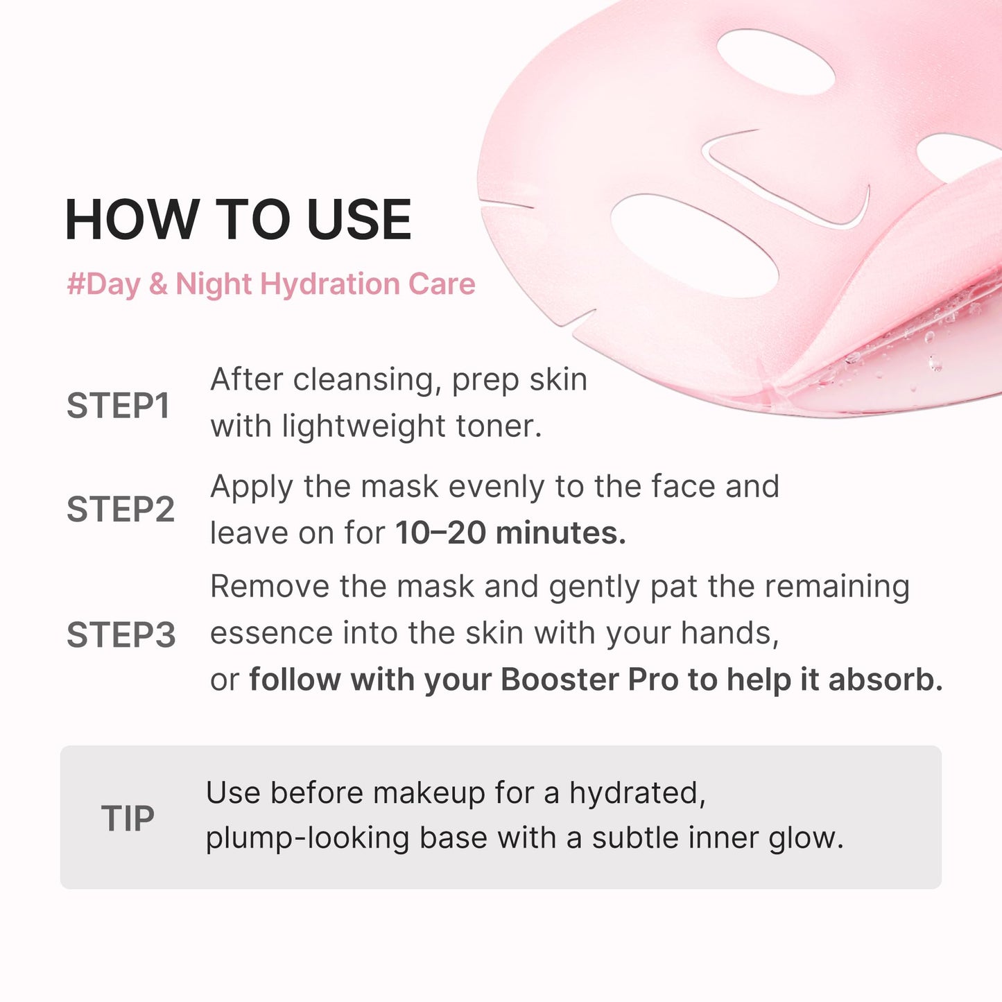 Medicube PDRN Pink Peptide Ampoule Mask 10EA