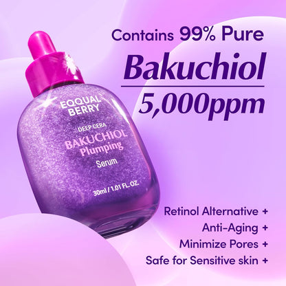 [EQQUALBERRY] Bakuchiol Plumping Serum 30ml