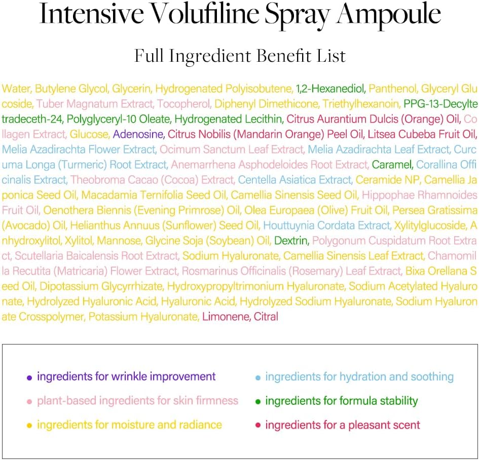 d'Alba Intensive Volufiline Spray Ampoule (50ml)
