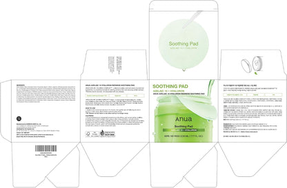Anua Azelaic 10 Hyaluron Redness Soothing Pad 230ml (90 Pads)