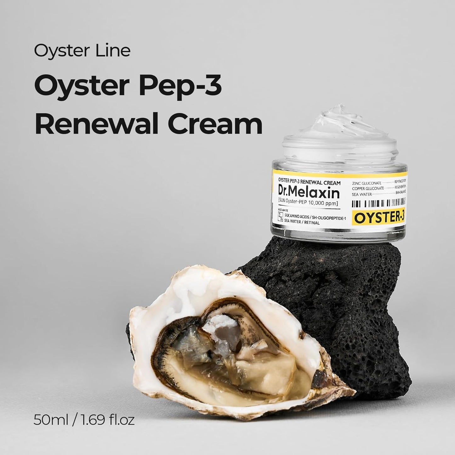 Dr.Melaxin Oyster Pep3 Renewal Cream – 50ml / 1.69 fl oz 🐚✨
