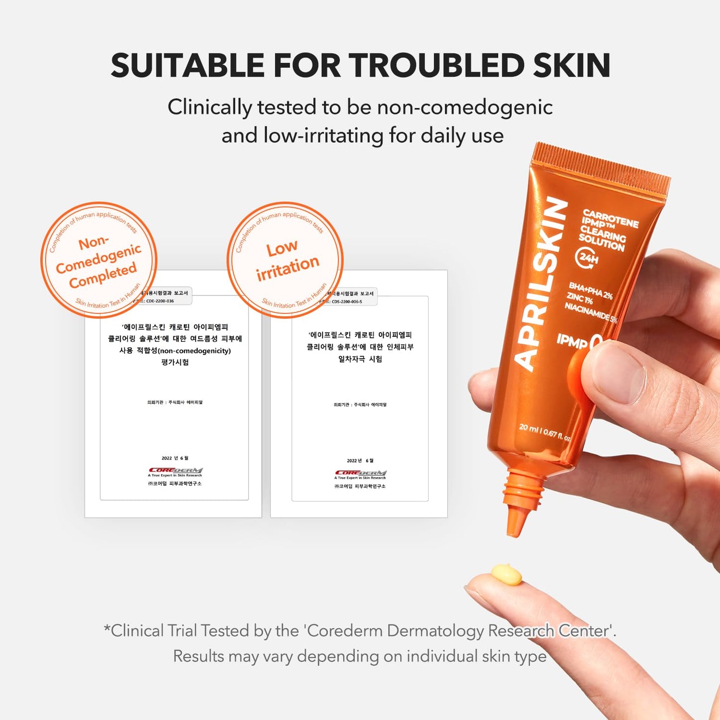 APRILSKIN Carrotene IPMP™ Clearing Solution – 0.67 fl oz / 20ml 🌿✨