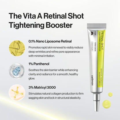 Celimax The Vita A Retinal Shot Tightening Booster + Retinal Dual Cream Set