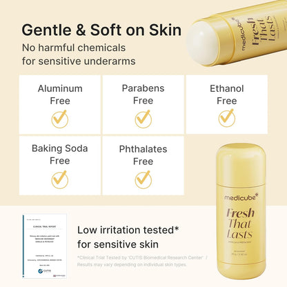 Medicube Fresh That Lasts Deodorant 83g