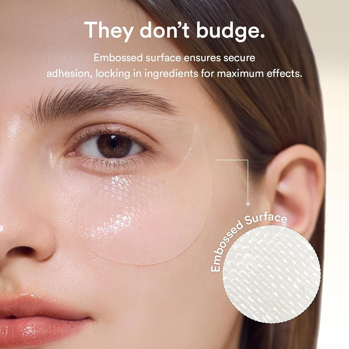 Abib Vegan Collagen Eye Patches for Wrinkles & Fine Line with Jericho Rose Jelly & Peptides, 60 Counts