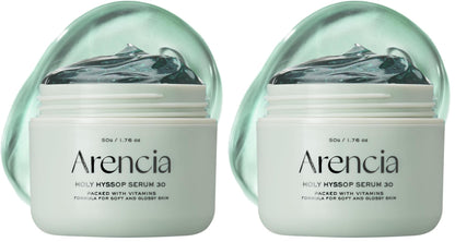 Arencia Glow Hyssop Overnight Face Mask Serum (Pack of 2) 🌙✨