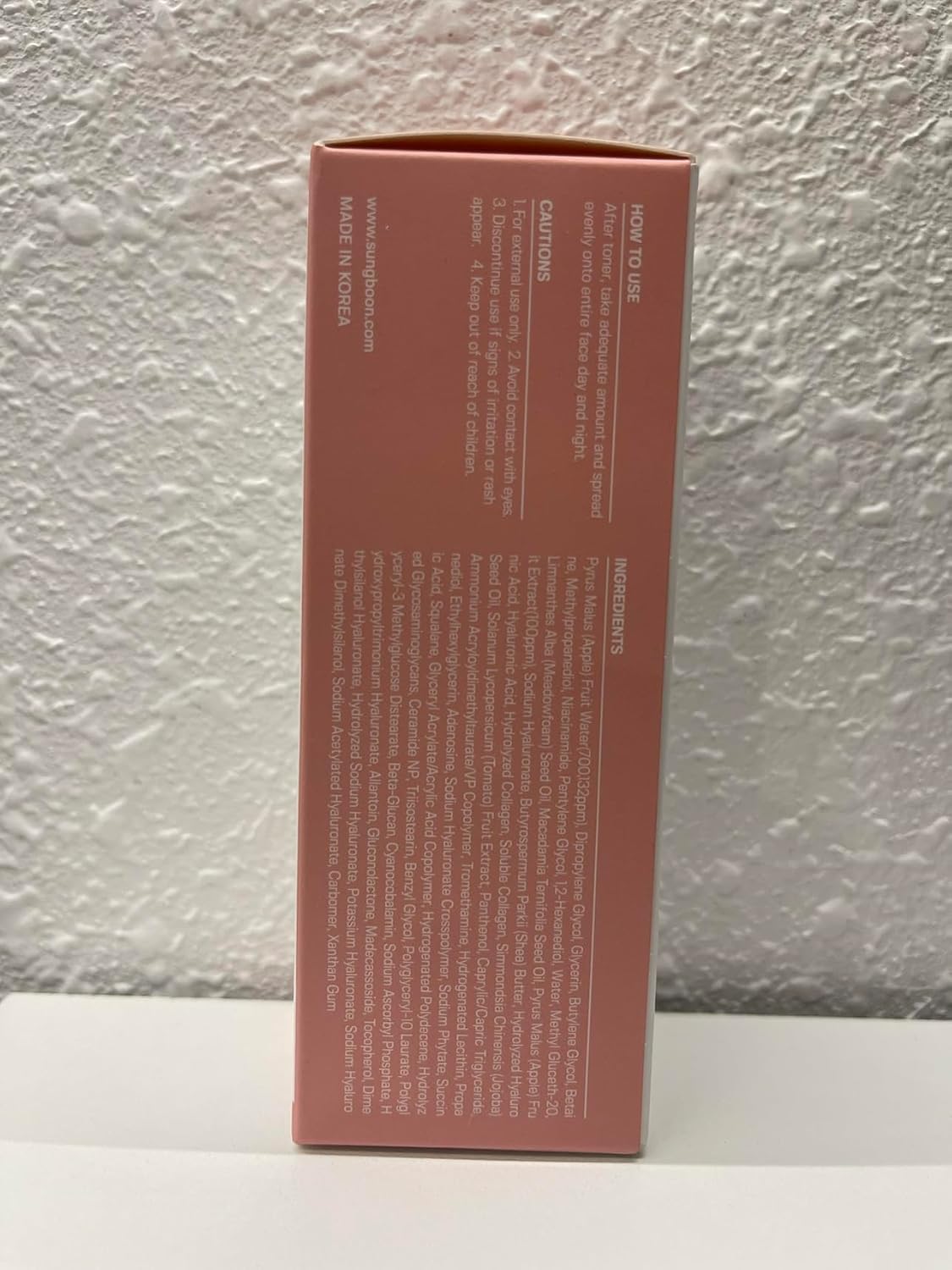 SUNGBOON EDITOR Apple Peel Glow Skin Soothing Ampoule 30ml