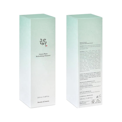 Beauty of Joseon Cleansing & Moisture Trio Ginseng Cleansing Oil Green Plum Cleanser Ginseng Essence Water Deep Cleansing and Hydration Korean Skincare