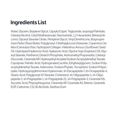 SUNGBOON EDITOR Deep Collagen 7GF Ceramide Advanced Barrier Night Cream 50ml
