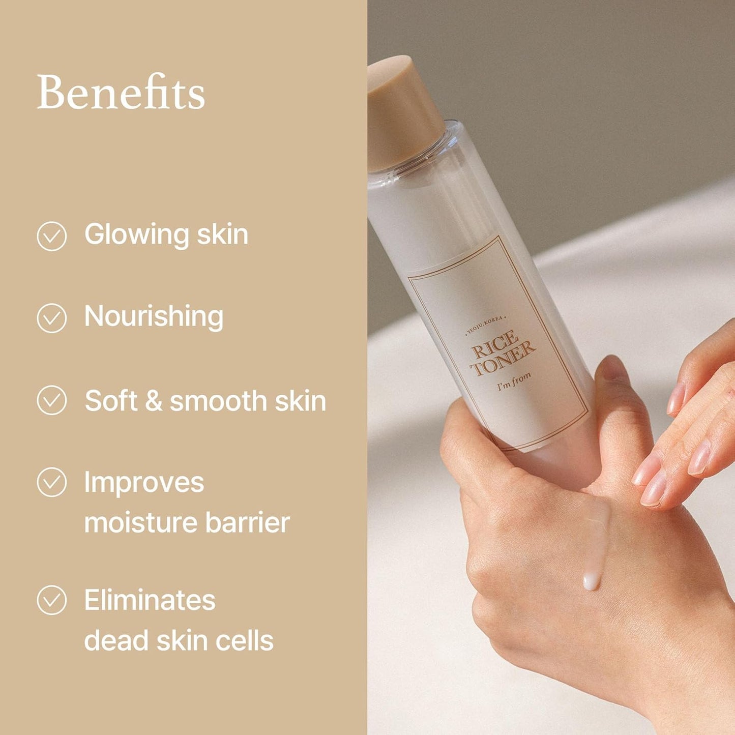 [I’m From] Rice Toner – Brighten, Hydrate &; Nourish 🍚✨ | 150ml