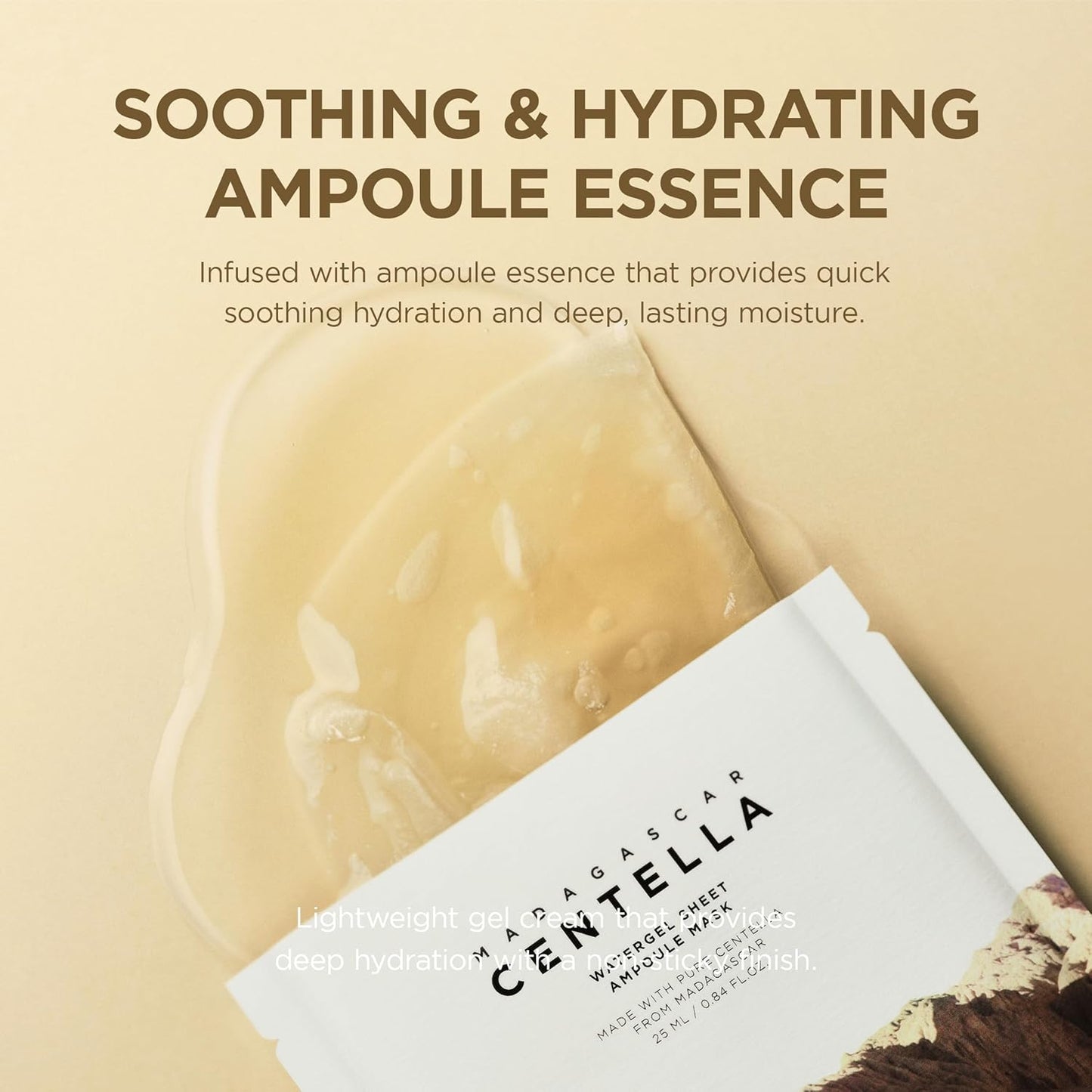 SKIN1004 Madagascar Centella Watergel Sheet Ampoule Mask (5 Sheets) 💧🌿