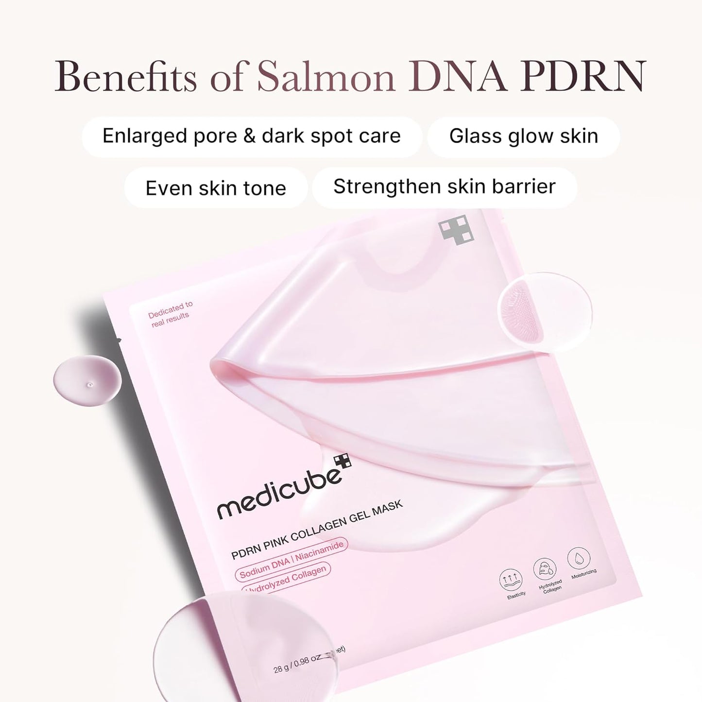 Medicube PDRN Pink Collagen Gel Mask (1ea)