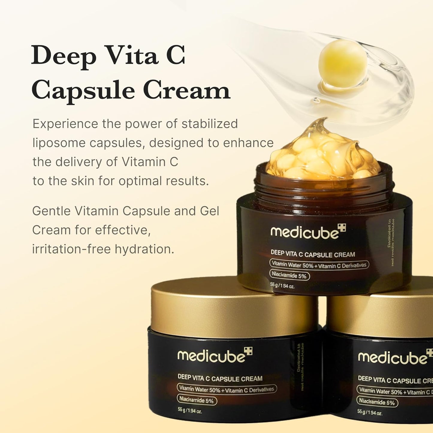 Medicube Deep Vita C Capsule Serum & Cream Duo