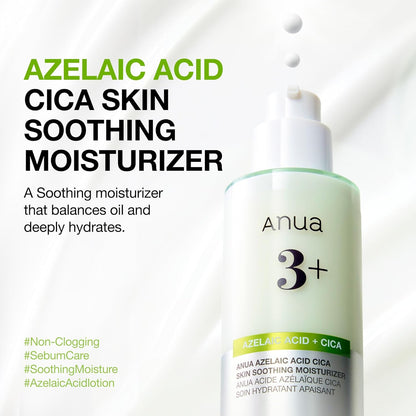 Anua Azelaic Acid CICA Skin Soothing Moisturizer 100ML