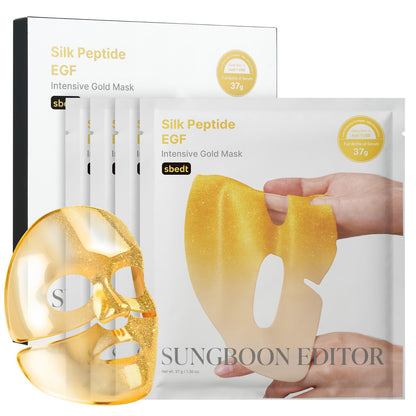 SUNGBOON EDITOR Deep Collagen Silk Peptide EGF Gold Overnight Mask (37g x 4ea)