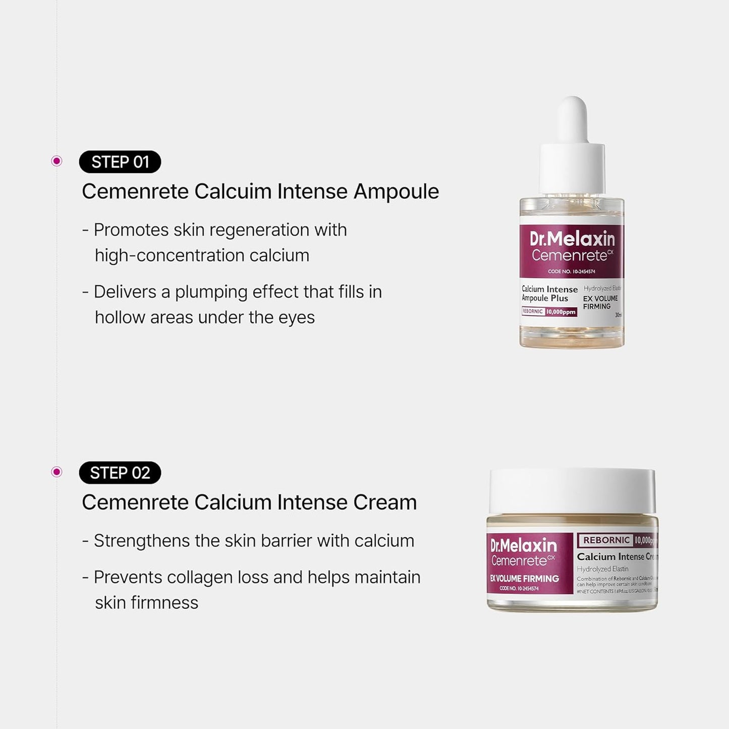 Dr. Melaxin Cemenrete Calcium Intense Cream 50ml