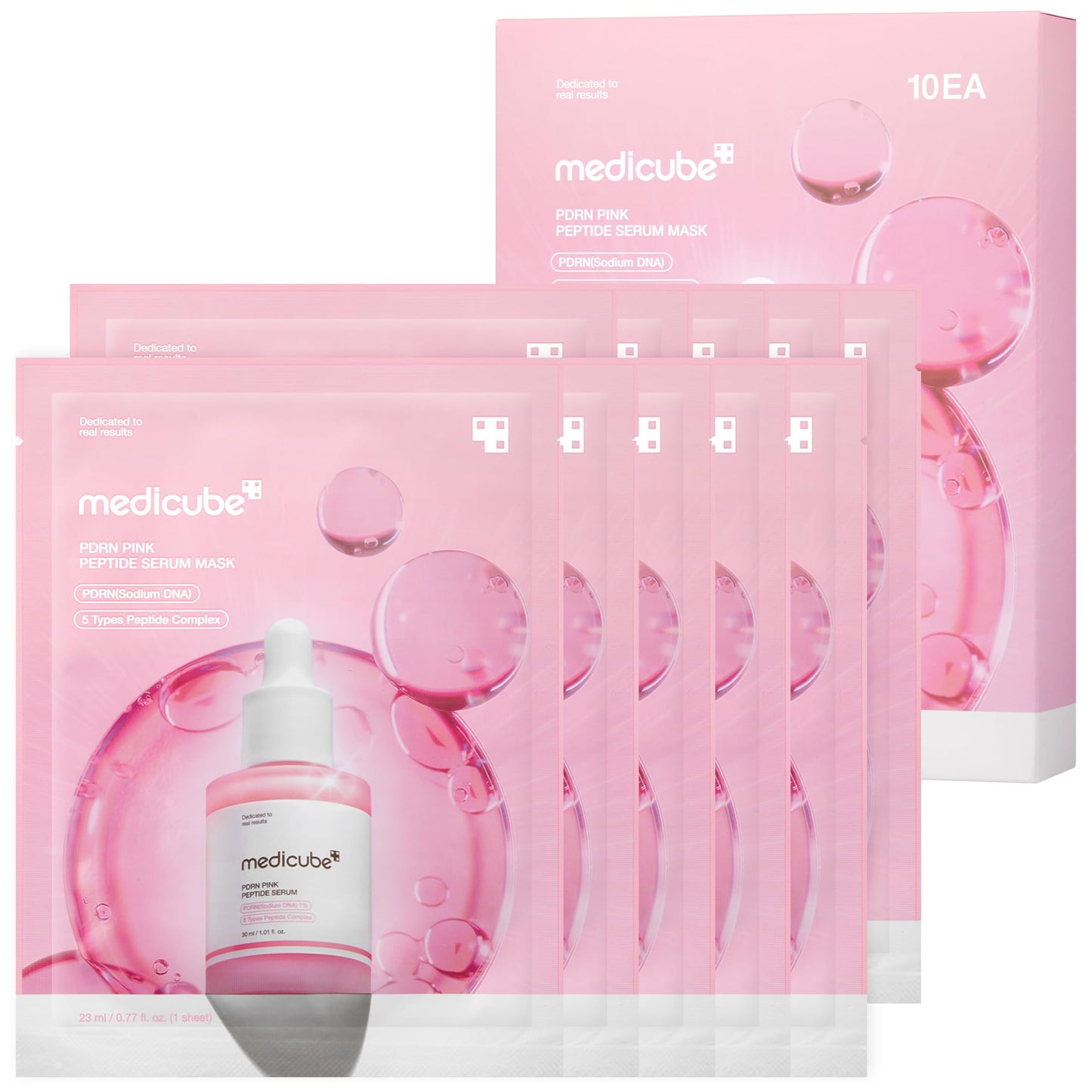 Medicube PDRN Pink Peptide Ampoule Mask 6EA