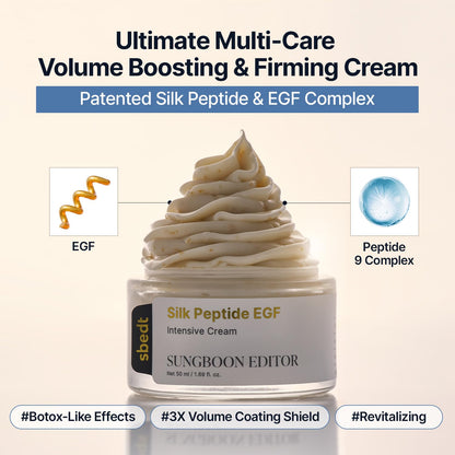 SUNGBOON EDITOR Silk Peptide EGF Intensive Cream - 50ml