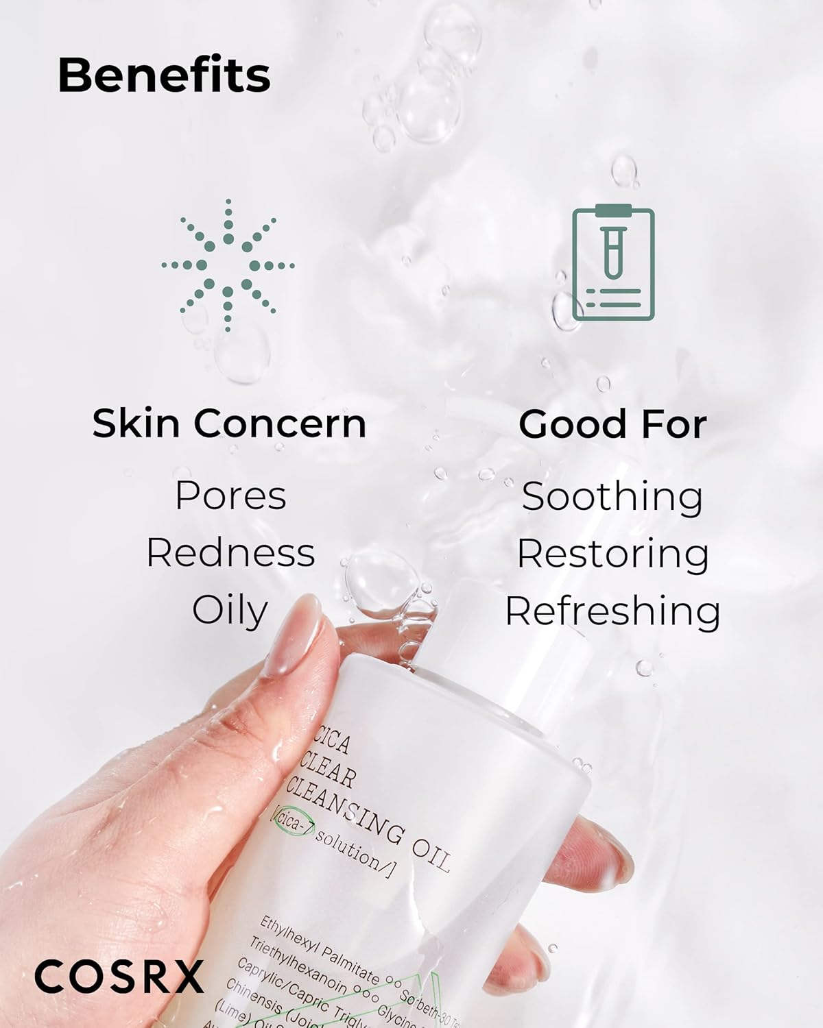 [COSRX] Cica Clear Cleansing Oil 200ml