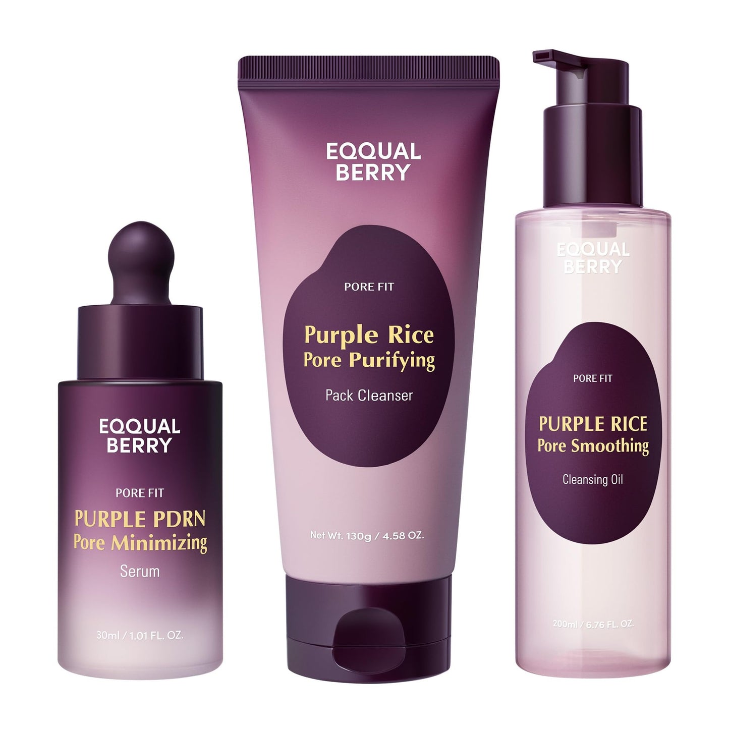 [EQQUALBERRY] Purple Rice Minimizing Pore Smoothing Set