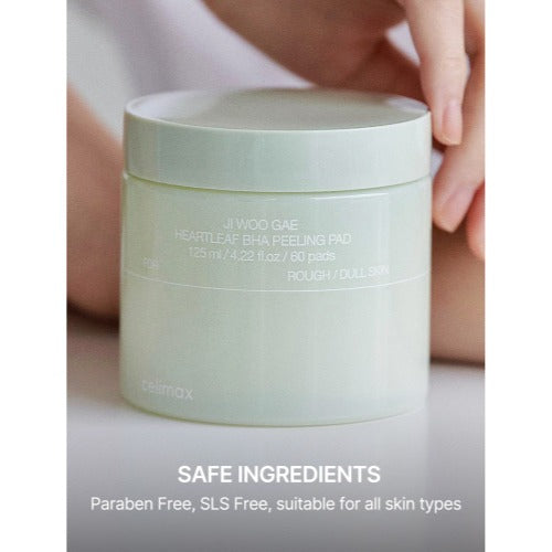 [Celimax] وسادة تقشير Heartleaf BHA (60 قطعة)