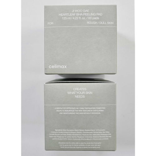 [Celimax] وسادة تقشير Heartleaf BHA (60 قطعة)