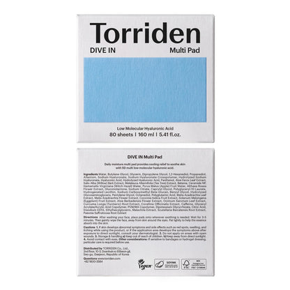 Torriden DIVE IN Multi Pad (80 pads)