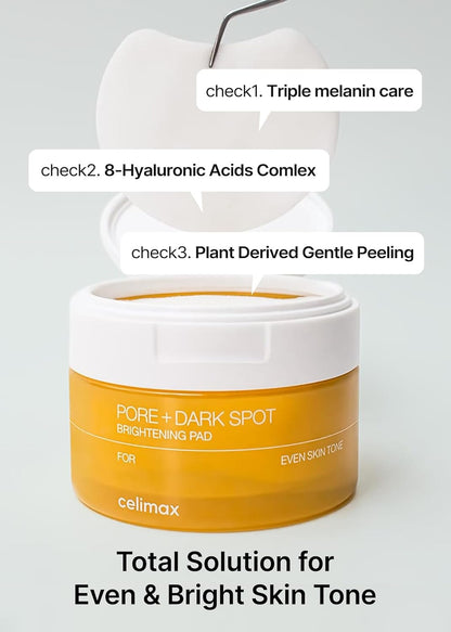 [celimax] PORE + DARK SPOT BRIGHTENING PAD
