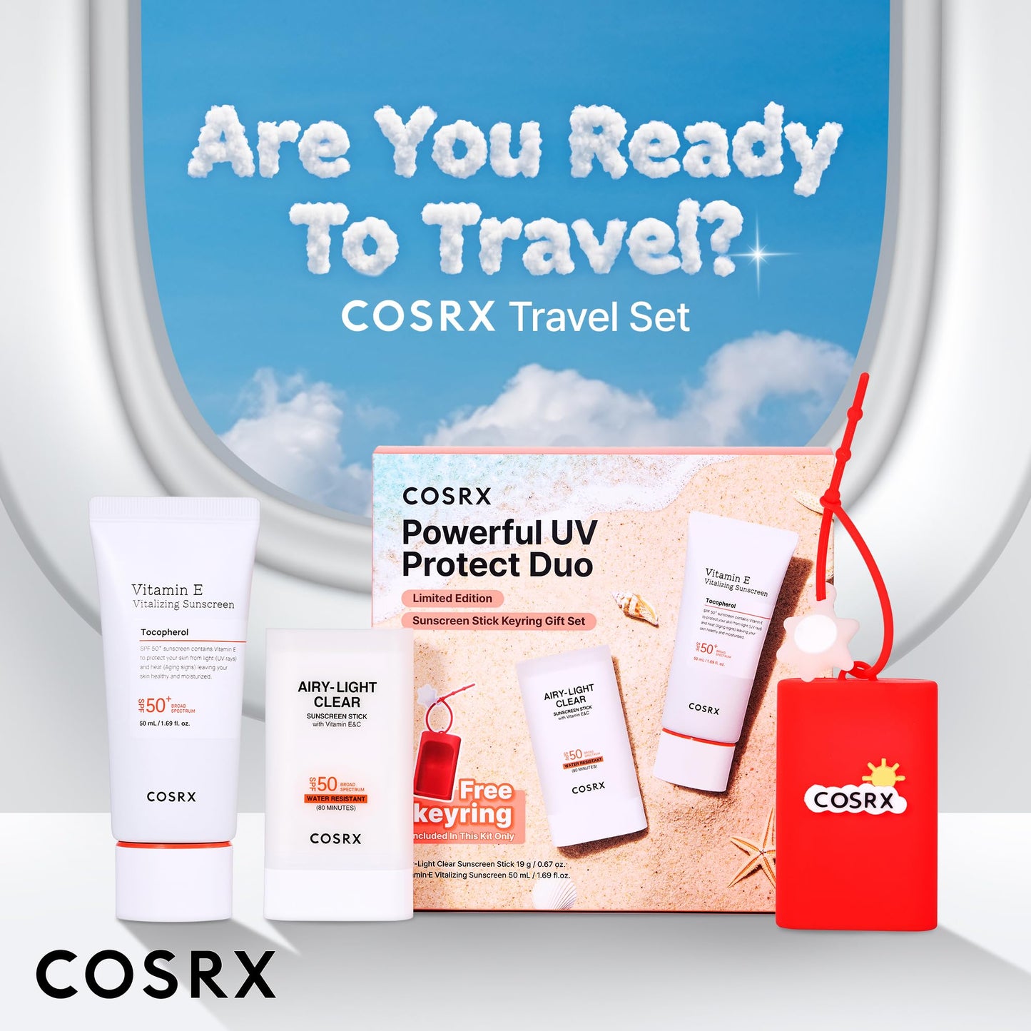 COSRX Vitamin E Sunscreen SPF 50 for Oily Skin 50ml