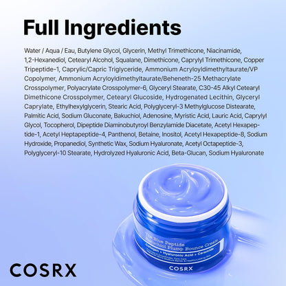 COSRX Blue Copper Peptide Bakuchiol Cream 50g