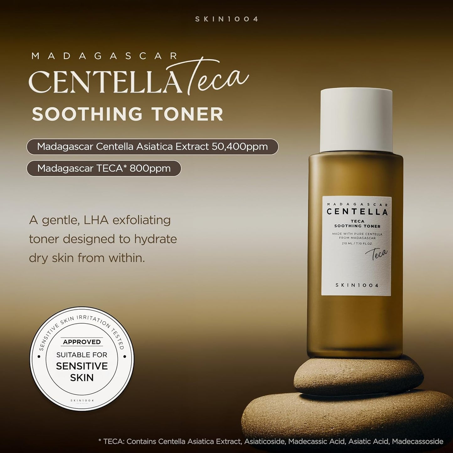 SKIN1004 Madagascar Centella TECA Toner & Cream Set