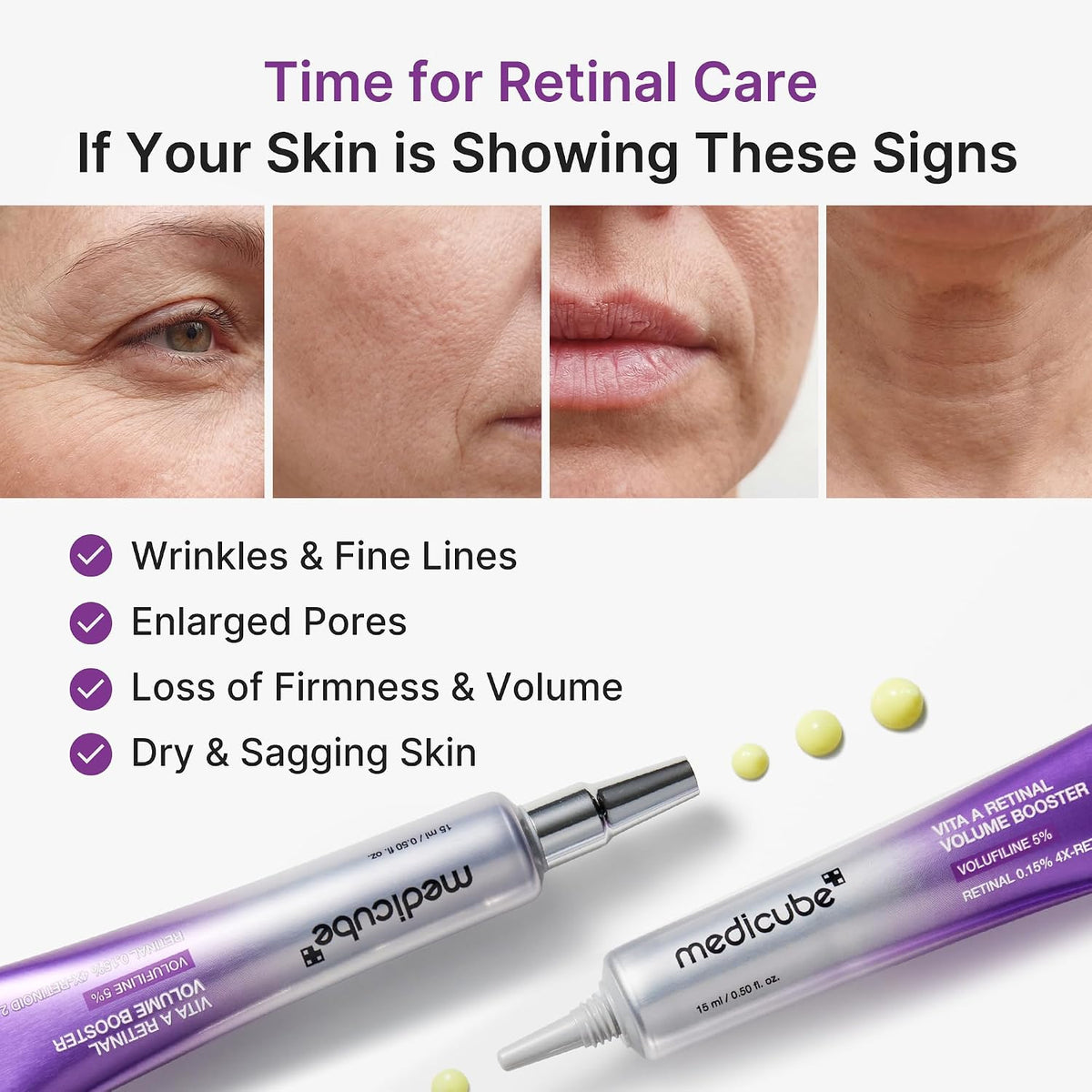 Medicube Vita A Retinal Volume Booster Serum (15ml)