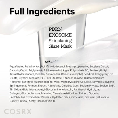 COSRX PDRN Exosome Skinplaning Glaze Mask (1.69 fl oz / 50ml) ✨💧