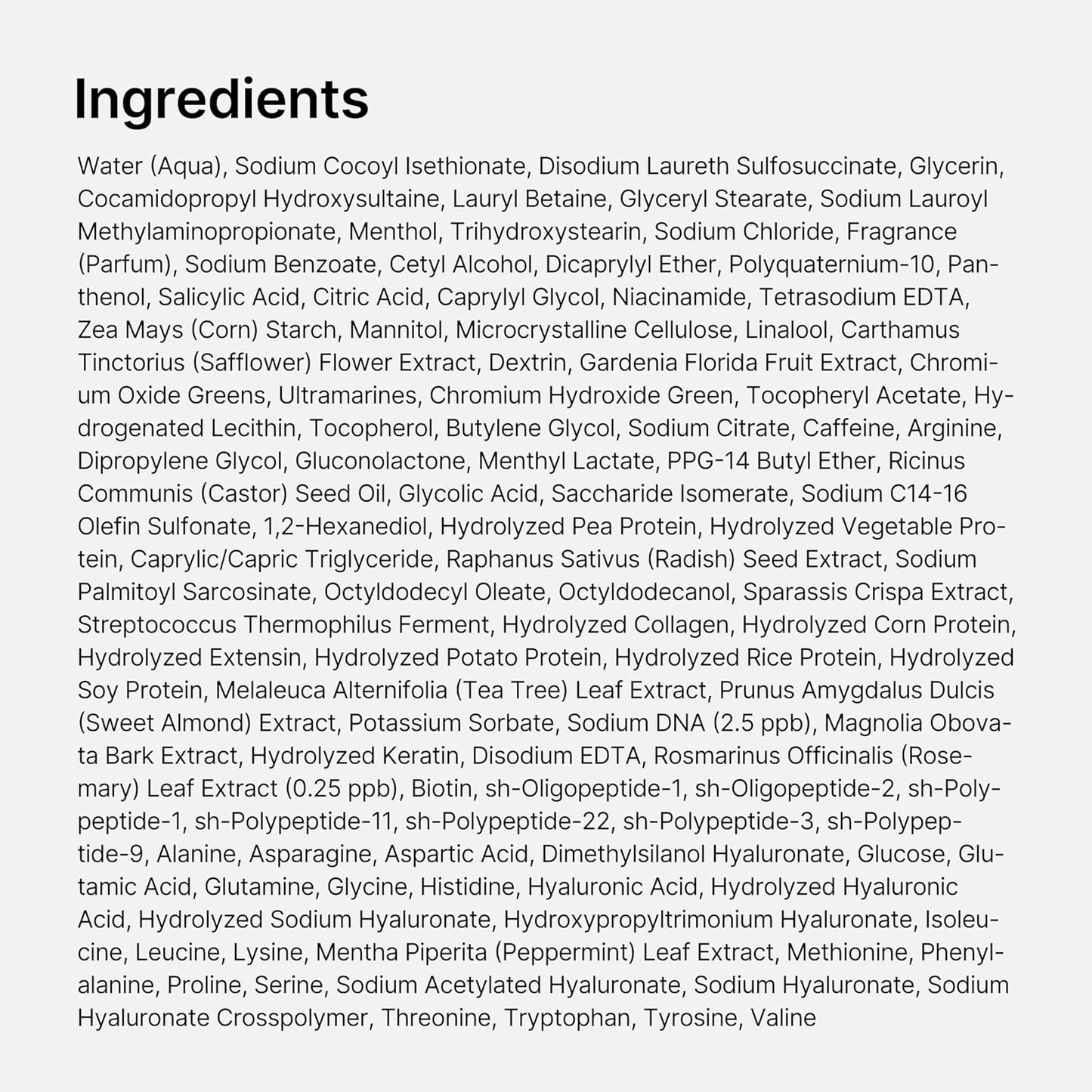 Medicube Rosemary PDRN Clarifying Shampoo (400ml / 13.52 fl. oz) 🌿🧼