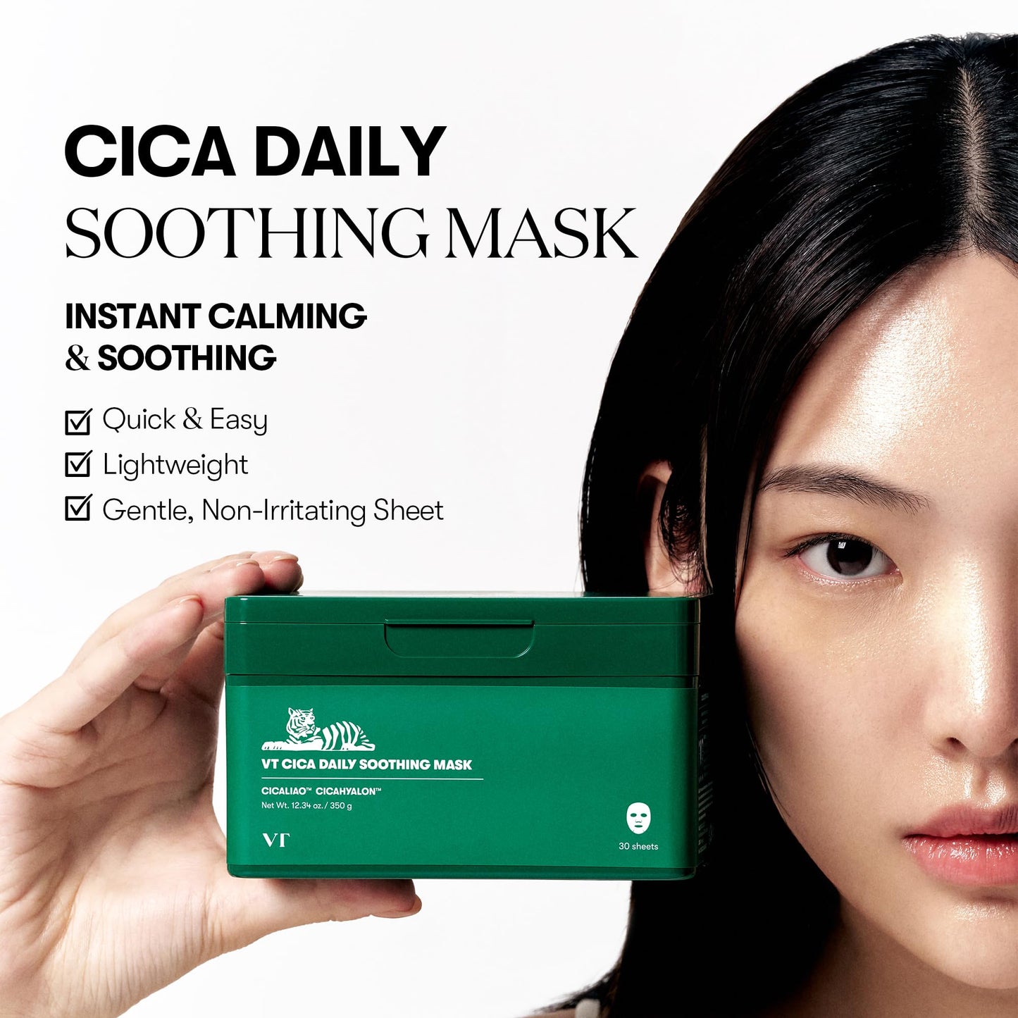 VT COSMETICS Reedle Shot Vita-Light Radiant Daily Mask (30 Sheets) ✨🌿