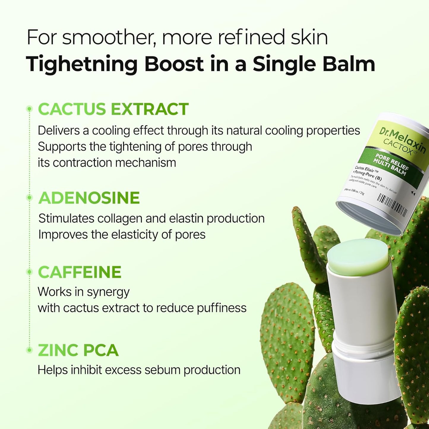 Dr. Melaxin Cactox Pore Relief Multi Balm Stick