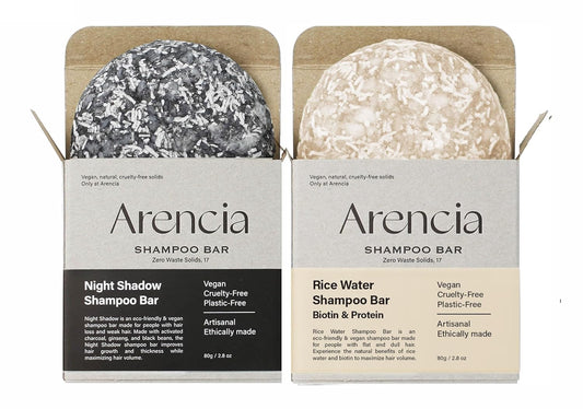 ARENCIA Shampoo Bar Duo – Hair Growth & Strengthening Care 🌿✨