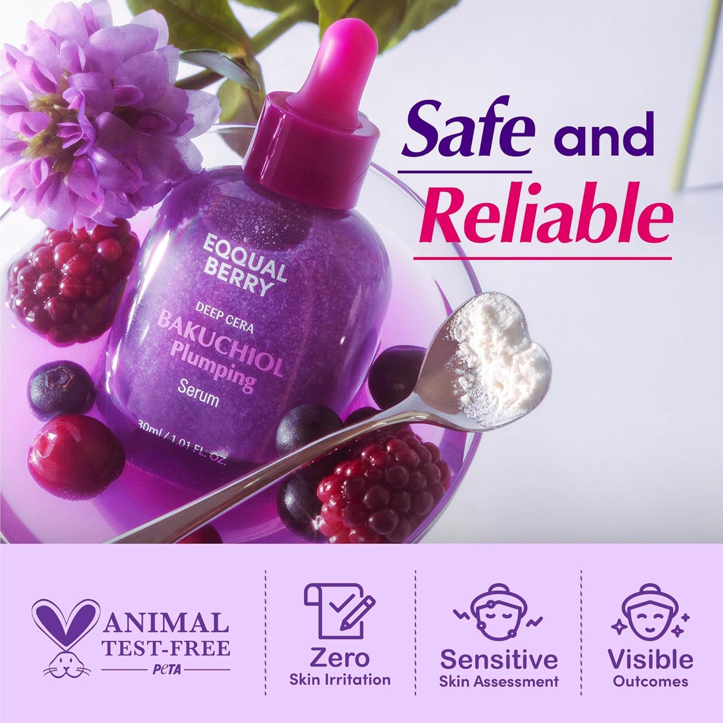 [EQQUALBERRY] Bakuchiol Plumping Serum 30ml
