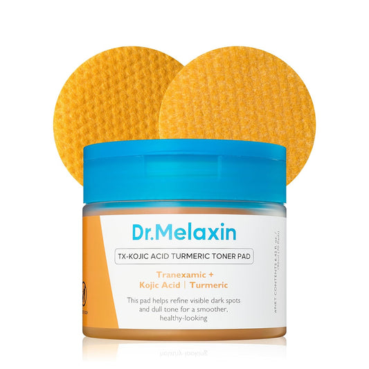 Dr.Melaxin TX Turmeric Toner Pads – 70 Sheets ✨🌼