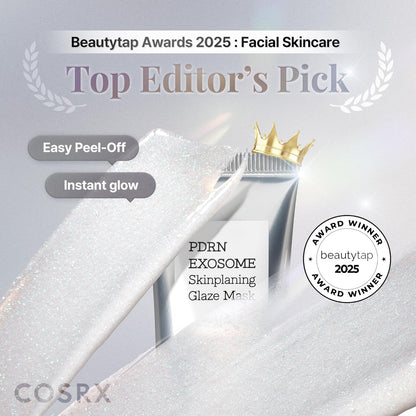 COSRX PDRN Exosome Skinplaning Glaze Mask (1.69 fl oz / 50ml) ✨💧