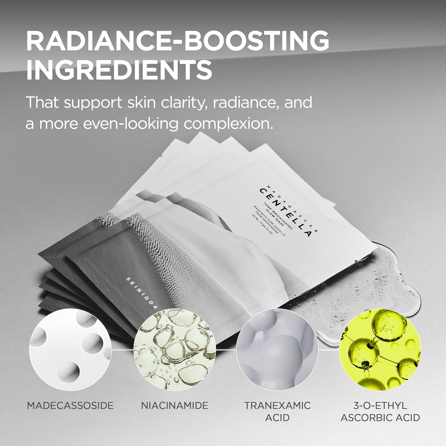 SKIN1004 Madagascar Centella Tone Balancing Mask (5 Sheets) ✨🌿